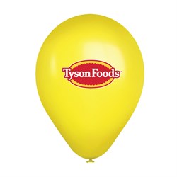 Image of Yellow 11 Inch Balloons
